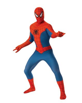 Skin tight spiderman suit